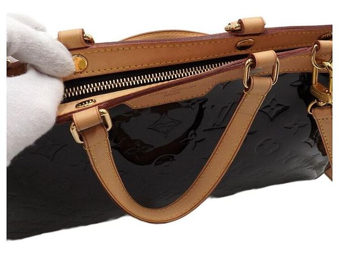Louis Vuitton Borsa Tote e Borsa a Tracolla Monogram Vernis Brea MM - vista 6