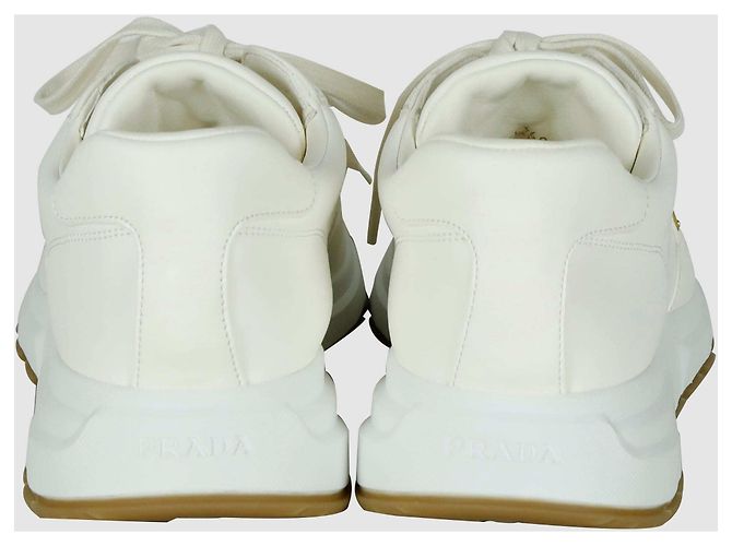 Sneakers Prada in pelle marroni uomo - vista 5