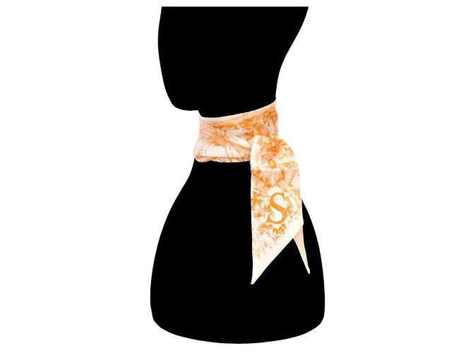 Dior Seidenschal Orange Cher - Ansicht 4