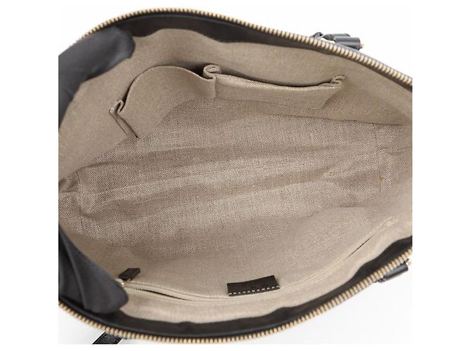 Gucci GG Micro Shima Leder Tote Bag Schwarz - Ansicht 10