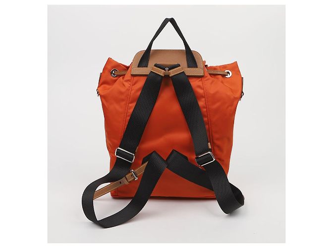 Prada Triangle Logo Backpack - view 5