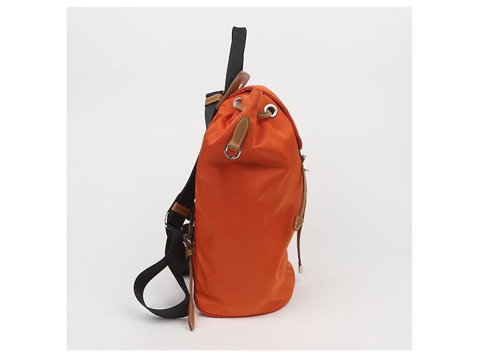 Prada Triangle Logo Backpack - view 6