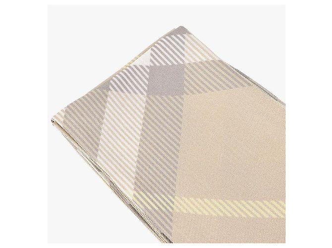 Burberry Sciarpa Skinny in seta Twill a quadri - vista 6