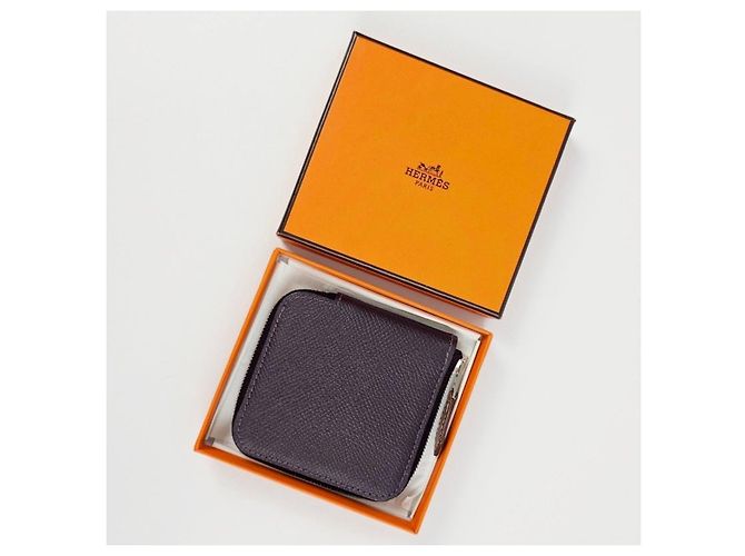 Hermès Silk Twill Print Change Purse - view 10