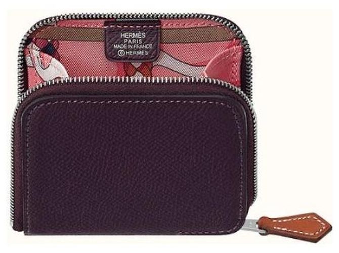 Hermès Silk Twill Print Change Purse - view 2