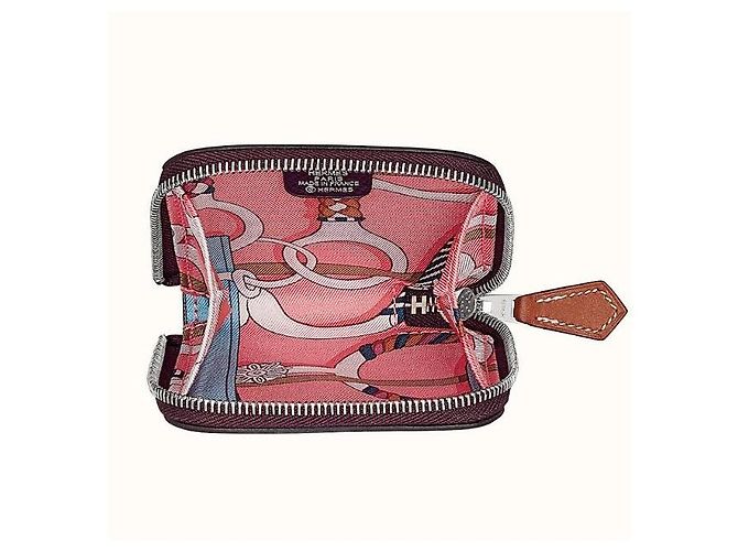 Hermès Silk Twill Print Change Purse - view 3