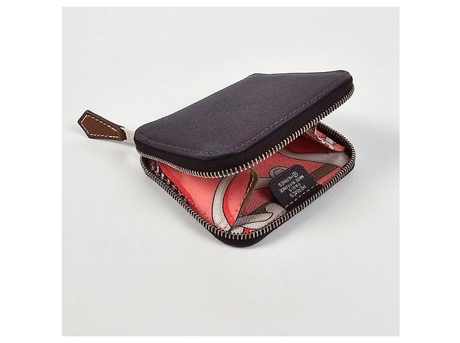 Hermès Silk Twill Print Change Purse - view 6