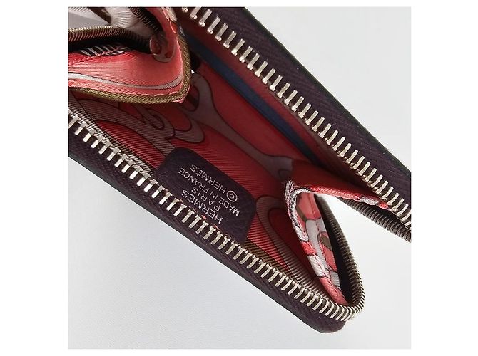 Hermès Silk Twill Print Change Purse - view 7