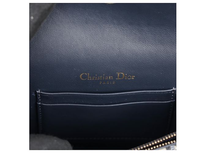 Dior Oblique Saddle Belt Pouch Blue - view 14