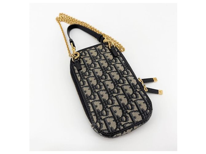 Dior Borsa Porta-Telefono Oblique Montaigne - vista 4