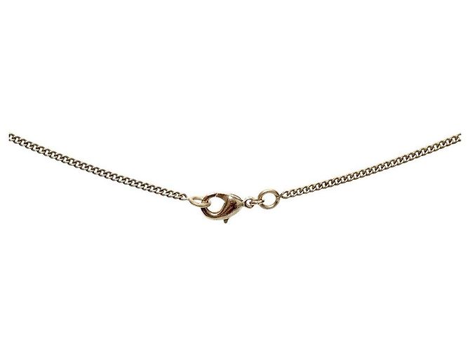 Collana Chanel Pearl Drop Oro - vista 3