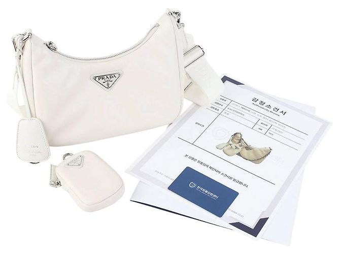 Prada Borsa a tracolla Padded Napa Re-edition - vista 8
