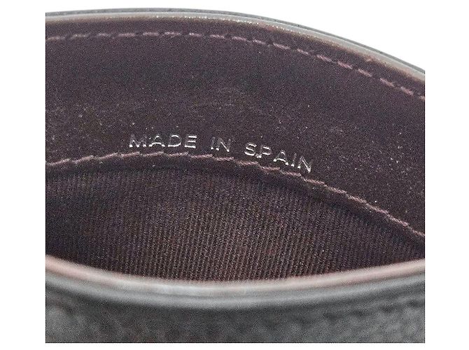 Chanel Tarjetero de piel caviar negra - vista 8