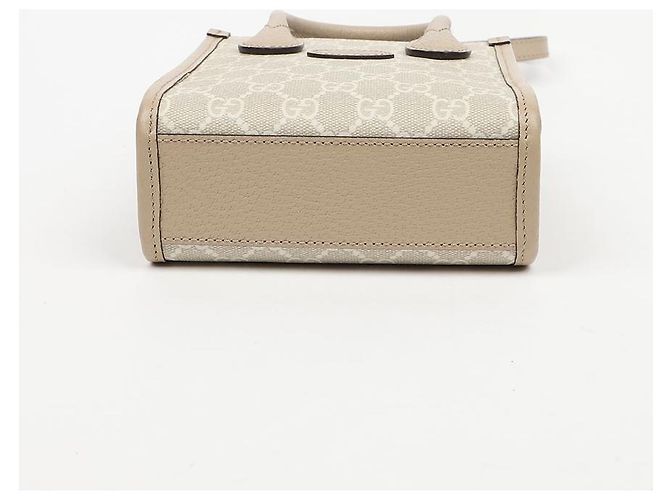 Gucci Interlocking Mini Tote Bag Beige - Ansicht 6