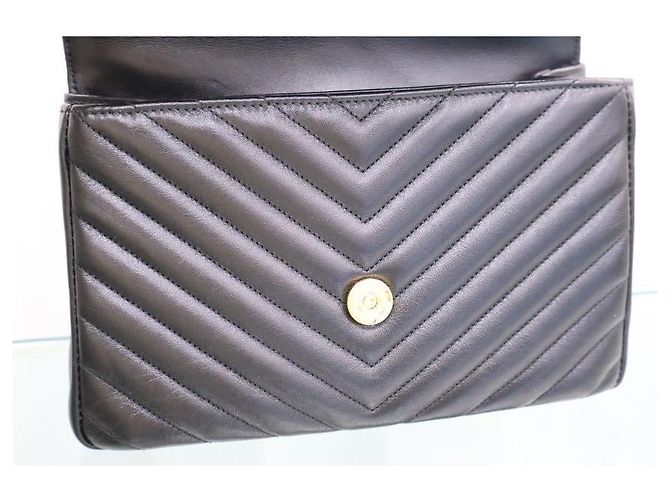 Autre Marque Borsa a spalla dorata con catena media - vista 18