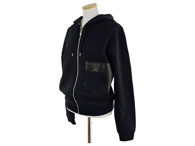 Hermès Maglione con cappuccio e zip con dettaglio Eperon d'Or en Perspective - vista 9