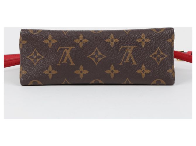 Louis Vuitton Borsa a spalla tote in pelle Monogram Canvas - vista 10
