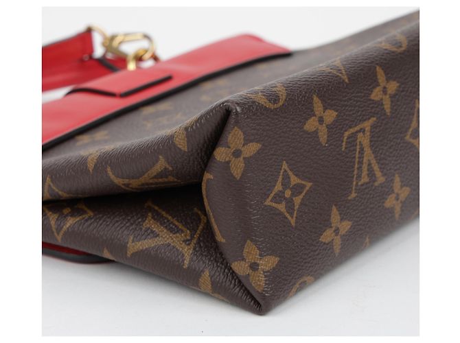 Louis Vuitton Borsa a spalla tote in pelle Monogram Canvas - vista 11