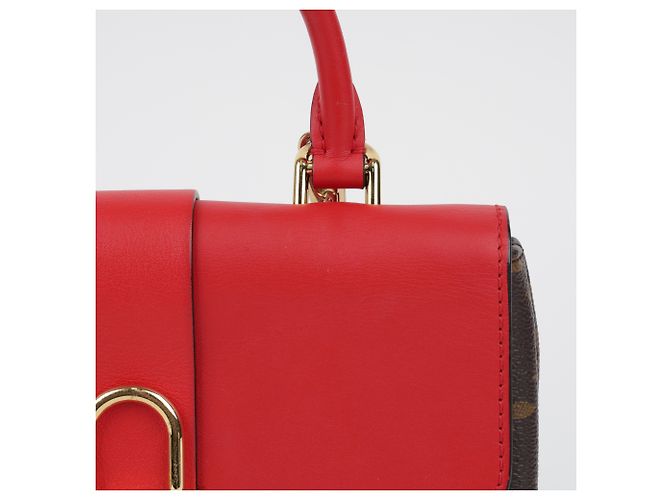 Louis Vuitton Borsa a spalla tote in pelle Monogram Canvas - vista 4