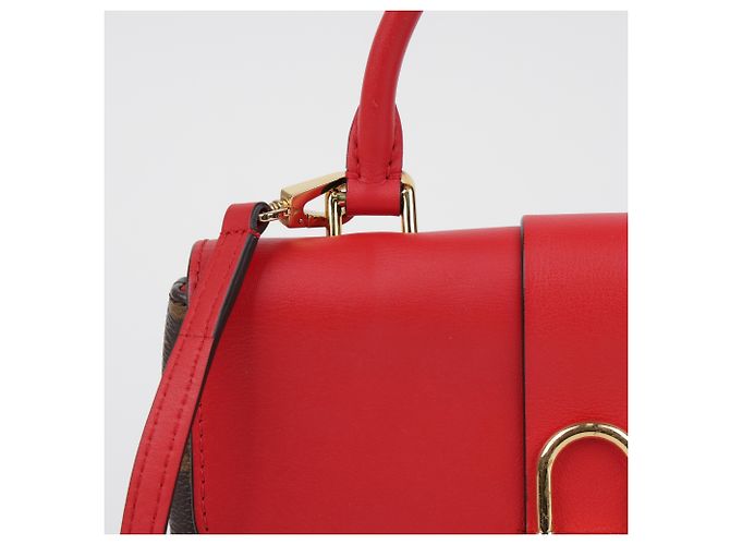 Louis Vuitton Borsa a spalla tote in pelle Monogram Canvas - vista 5