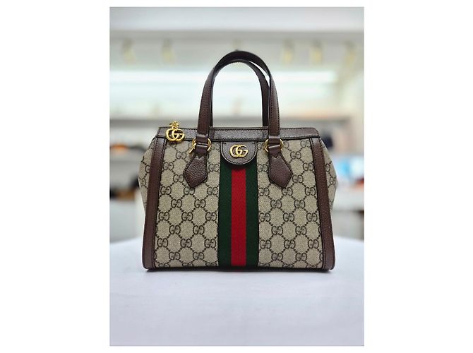 Gucci Borsa a tracolla Ophidia Small Top Handle - vista 10