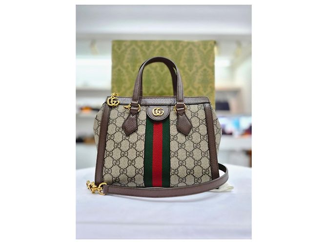 Gucci Borsa a tracolla Ophidia Small Top Handle - vista 9