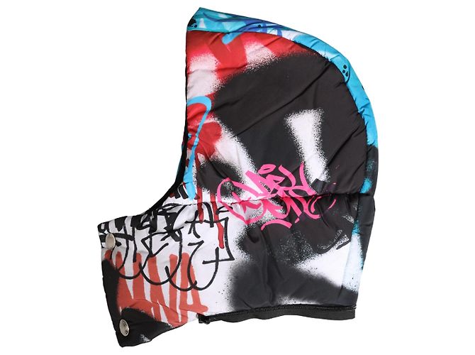 Dolce & Gabbana Multicolor Graffiti Whole Head Wrap Capello Hut - Ansicht 2