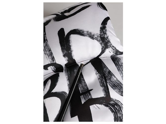 Dolce & Gabbana Cappello Capello White Logo Print Whole Head Wrap - vista 4