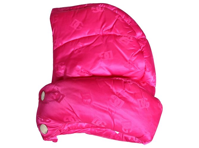 Dolce & Gabbana Cappello wrap totale da uomo con logo stampato rosa - vista 2