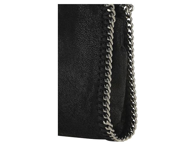 Stella Mc Cartney Borsa in poliestere nera - vista 4