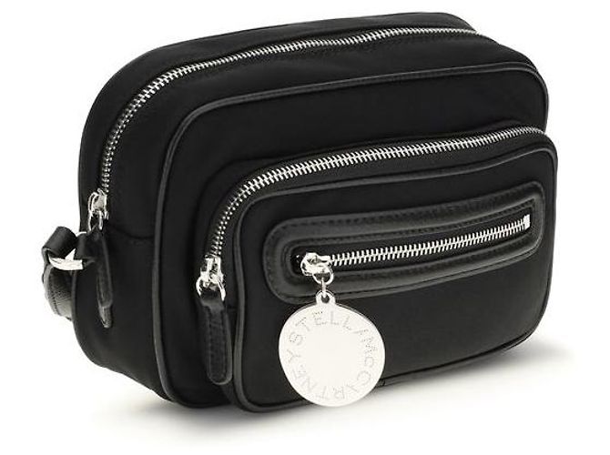 Stella Mc Cartney Borsa a tracolla in poliammide nera - vista 2