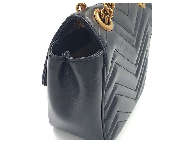 Gucci Marmont Matelassé Chain Shoulder - vista 10