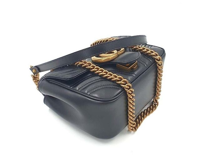 Gucci Marmont Matelassé Chain Shoulder - vista 5