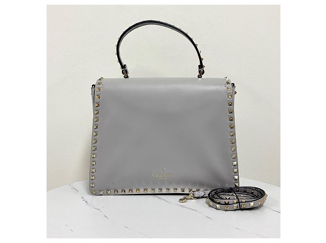 Valentino Borsa Rockstud Tote Bag Shoulder Bag - vista 4