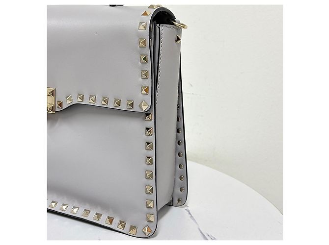 Valentino Borsa Rockstud Tote Bag Shoulder Bag - vista 9