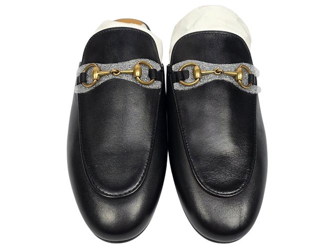 Gucci Mocassini Mule Princetown con Morso - vista 2