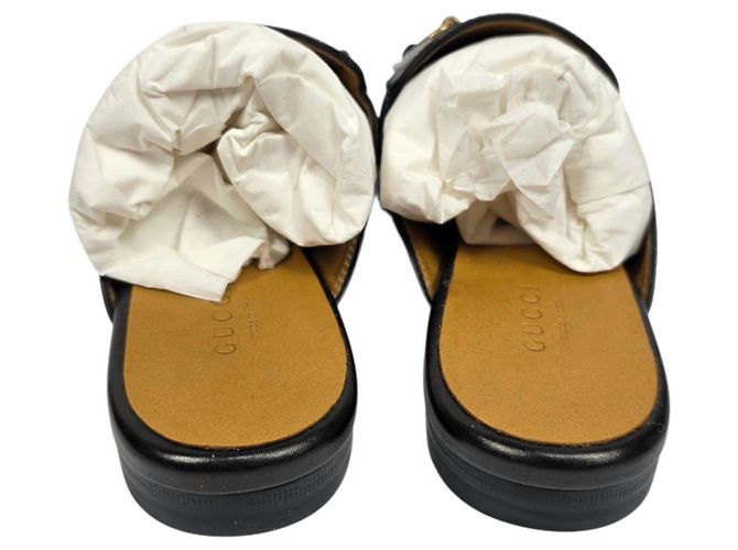 Gucci Mocassini Mule Princetown con Morso - vista 3