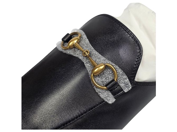 Gucci Mocassini Mule Princetown con Morso - vista 4