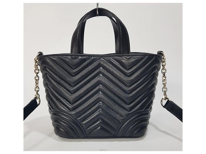 Gucci Borsa a spalla Mini Tote Marmont - vista 5
