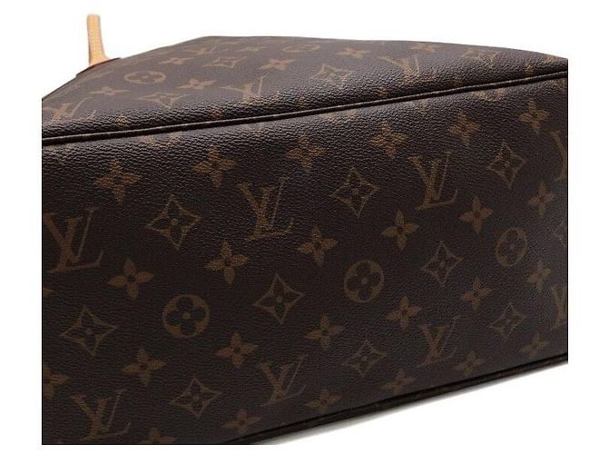 Louis Vuitton Borsa a tracolla da donna Shopper Neverfull MM in tela Monogram - vista 8