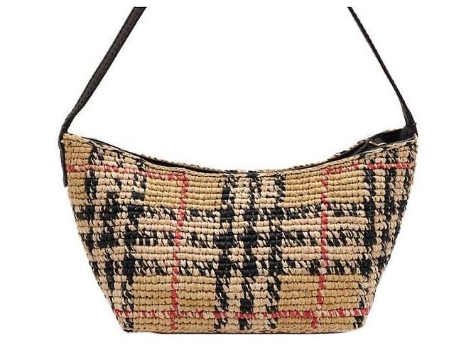 Burberry Mini Borsa a Tracolla Magrette in Sand Beige - vista 5