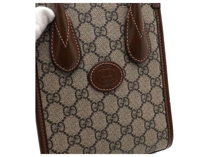 Gucci Mini borsa tote e borsa a tracolla GG Supreme - vista 9