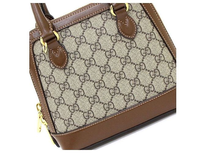 Gucci Borsa Mini Top Handle Horsebit, Borsa Tote e Borsa a Tracolla Crossbody - vista 10