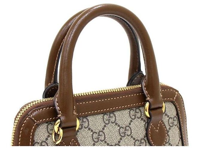 Gucci Borsa Mini Top Handle Horsebit, Borsa Tote e Borsa a Tracolla Crossbody - vista 11