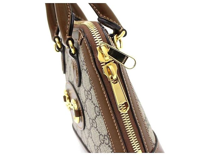 Gucci Borsa Mini Top Handle Horsebit, Borsa Tote e Borsa a Tracolla Crossbody - vista 12
