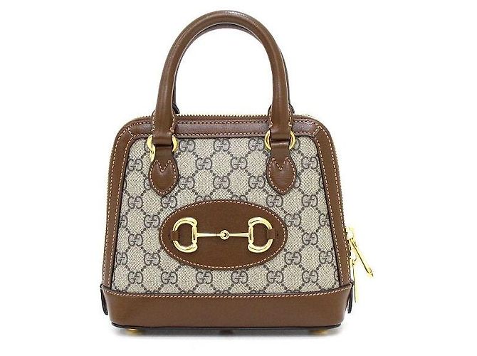 Gucci Borsa Mini Top Handle Horsebit, Borsa Tote e Borsa a Tracolla Crossbody - vista 2