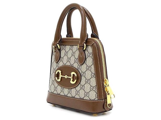 Gucci Borsa Mini Top Handle Horsebit, Borsa Tote e Borsa a Tracolla Crossbody - vista 3