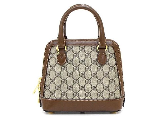 Gucci Borsa Mini Top Handle Horsebit, Borsa Tote e Borsa a Tracolla Crossbody - vista 5