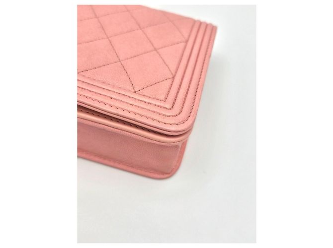 Chanel Boy WOC Caviar Pink Series - vista 10