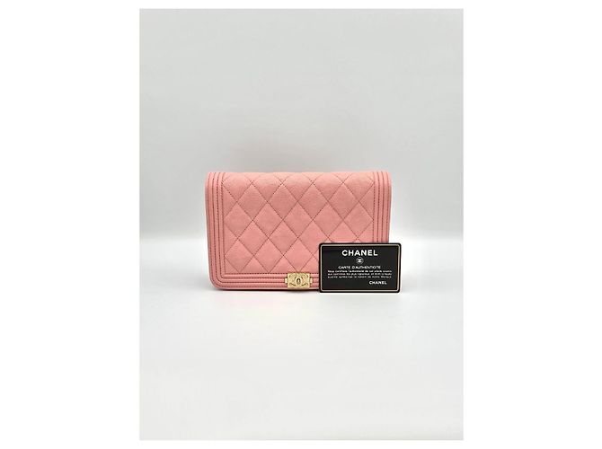 Chanel Boy WOC Caviar Pink Series - vista 2